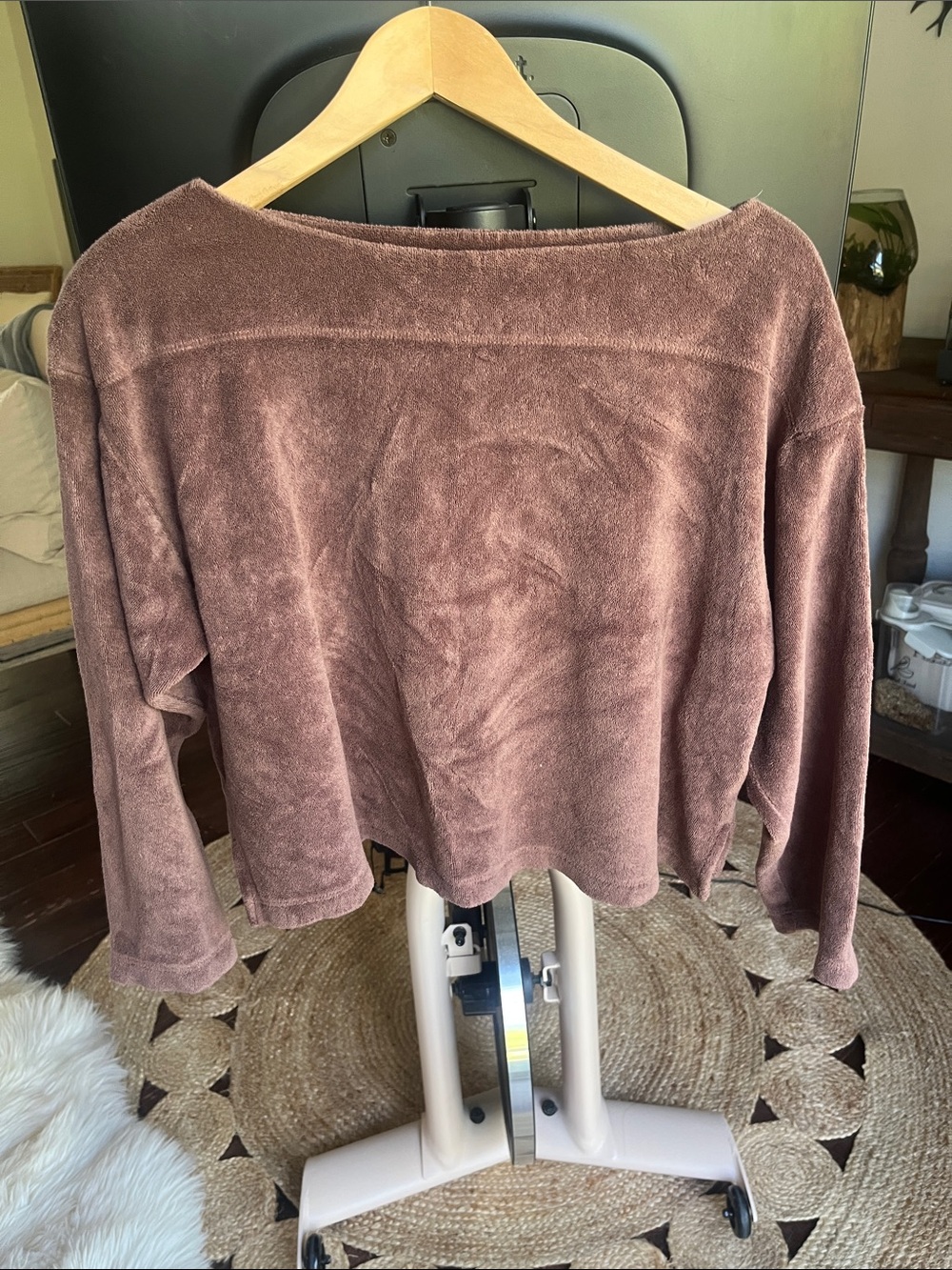 Suzie kondi terry cloth top